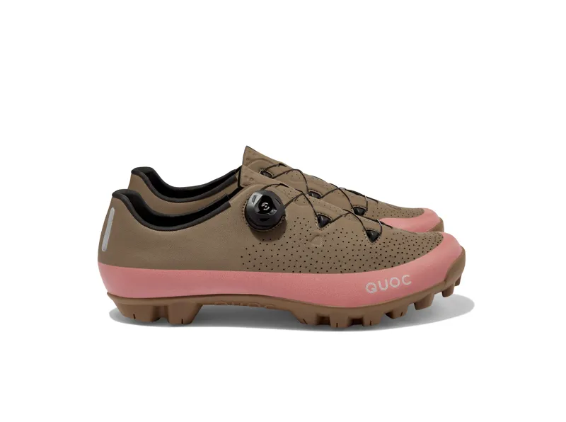 QUOC Gran Tourer II Gravel Cycling Shoes in Pink Gum-1